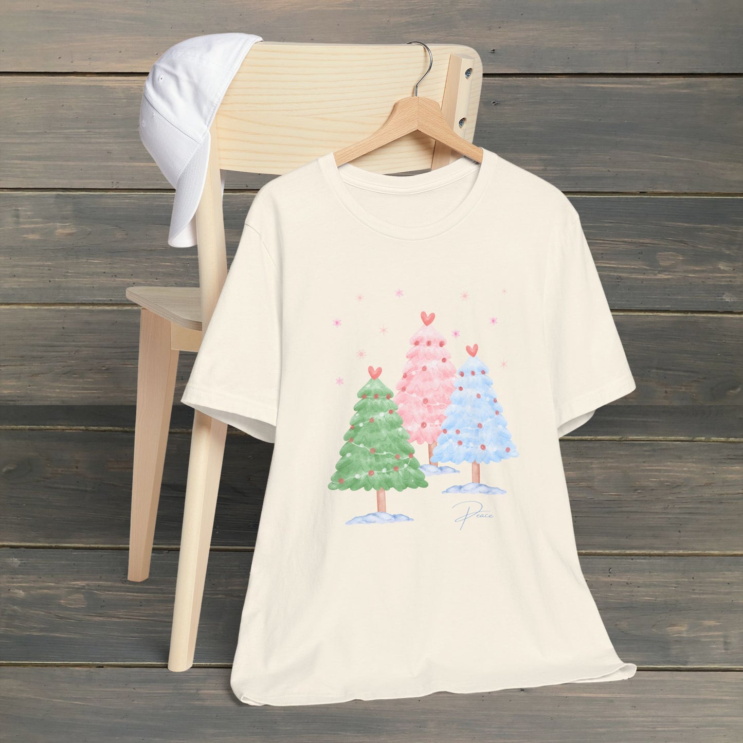 CHRISTMAS TREE PEACE soft tee