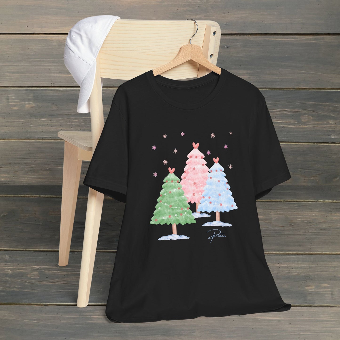 CHRISTMAS TREE PEACE soft tee