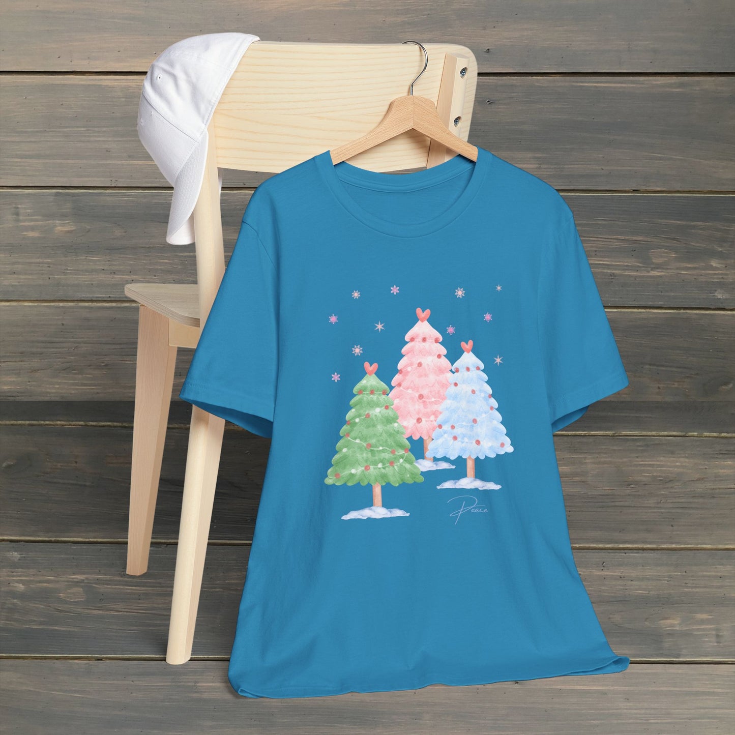 CHRISTMAS TREE PEACE soft tee