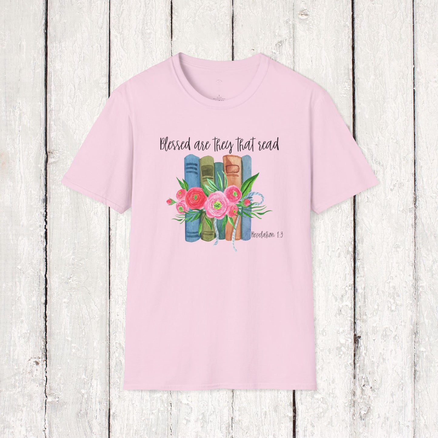 BLESSED ARE THEY THAT READ Softstyle T-Shirt