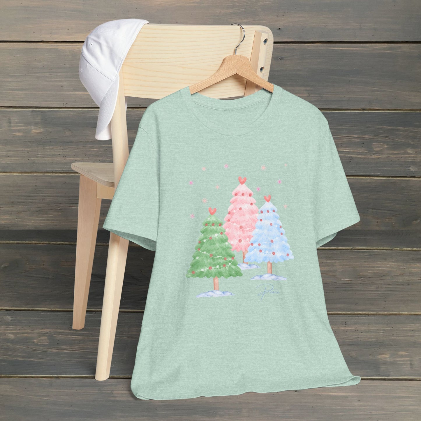 CHRISTMAS TREE PEACE soft tee