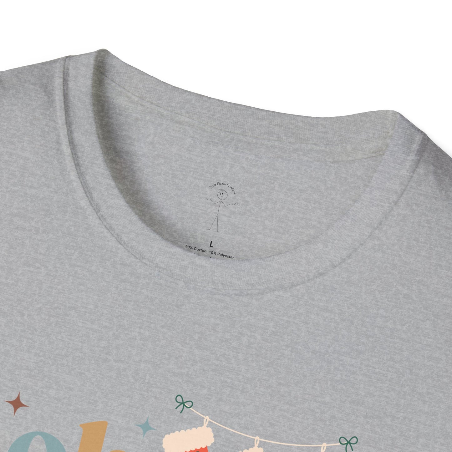 OH WHAT FUN reindeer Softstyle T-Shirt