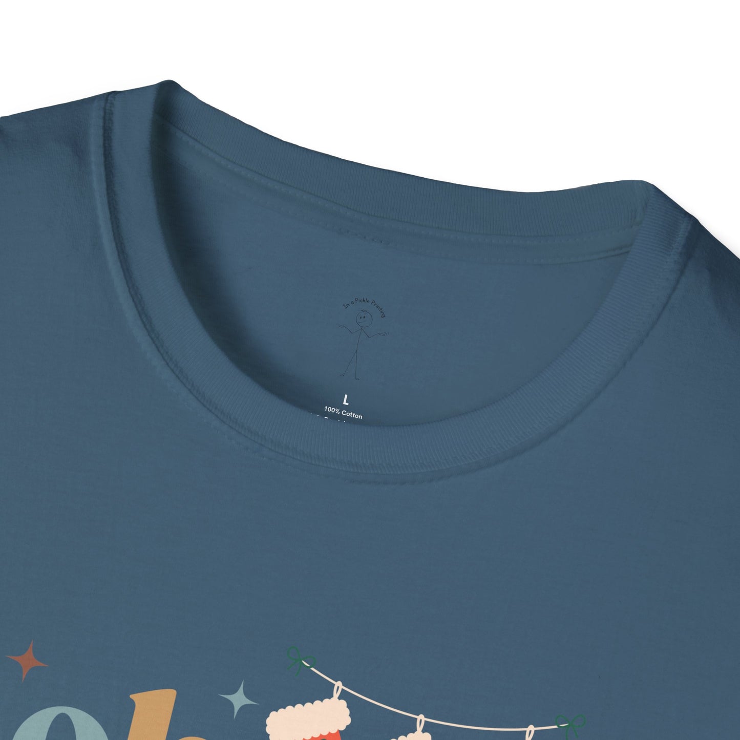 OH WHAT FUN reindeer Softstyle T-Shirt