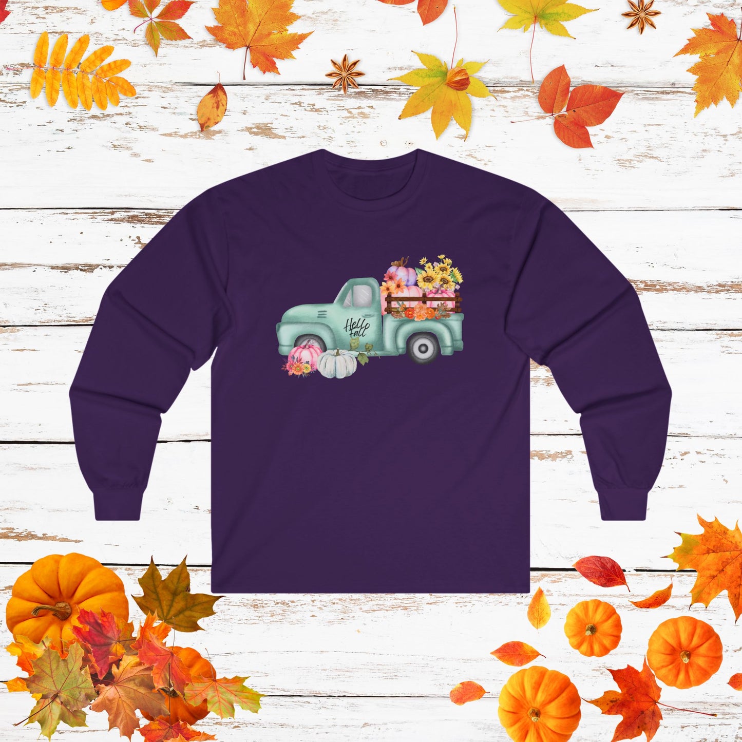 FALL PUMPKIN PATCH long sleeve shirt