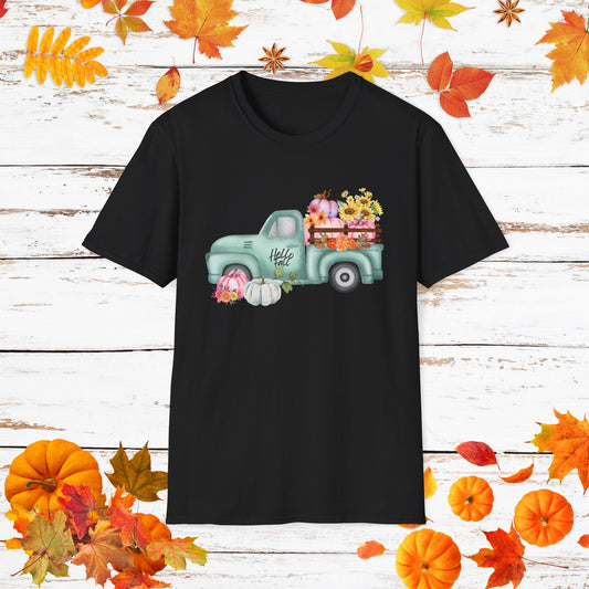 PUMPKIN PATCH TRUCK Softstyle T-Shirt