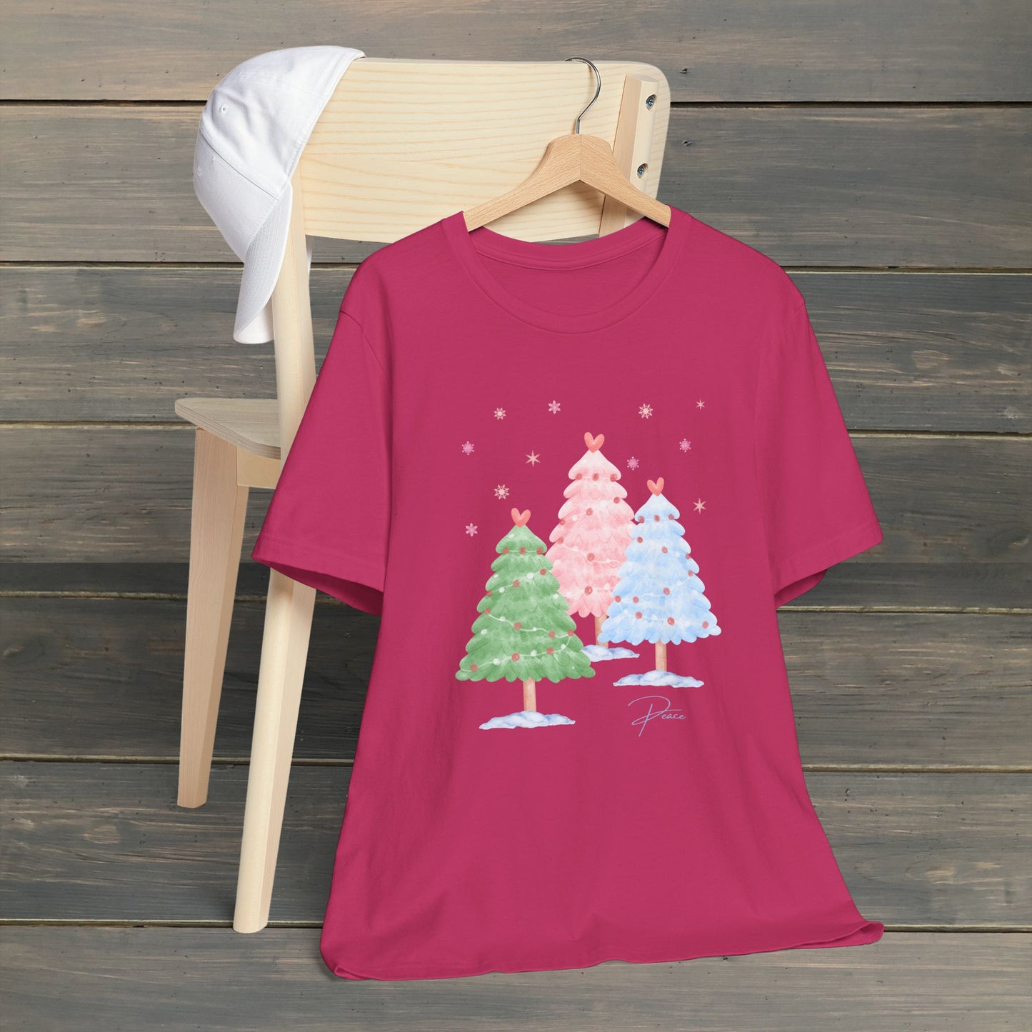 CHRISTMAS TREE PEACE soft tee