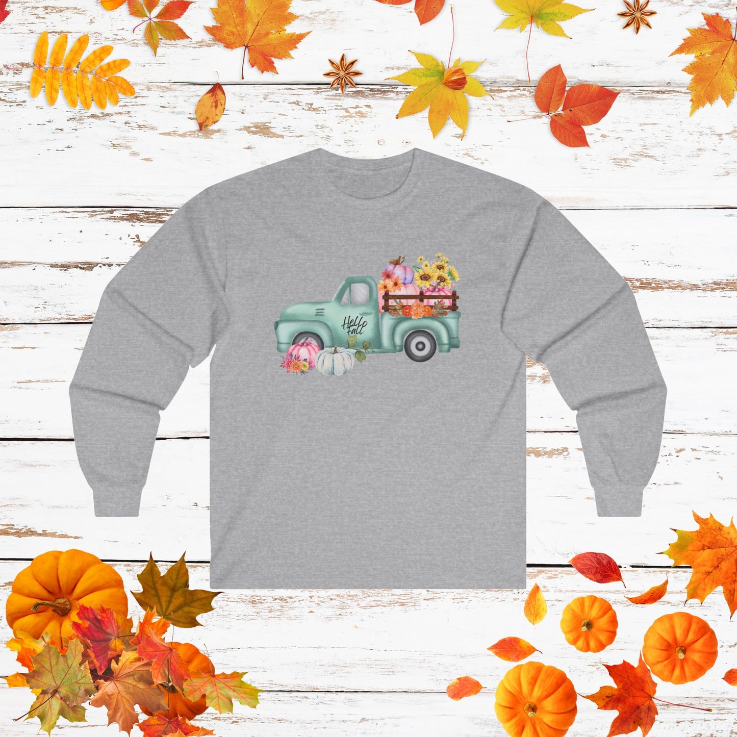 FALL PUMPKIN PATCH long sleeve shirt