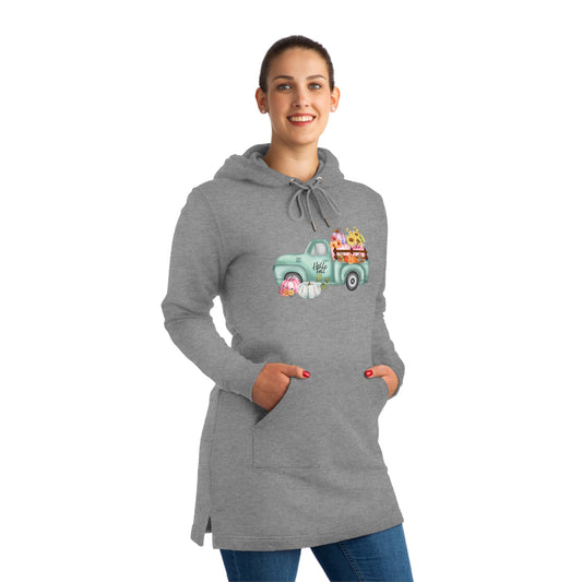 FALL PUMPKIN TRUCK Streeter Hoodie Dress