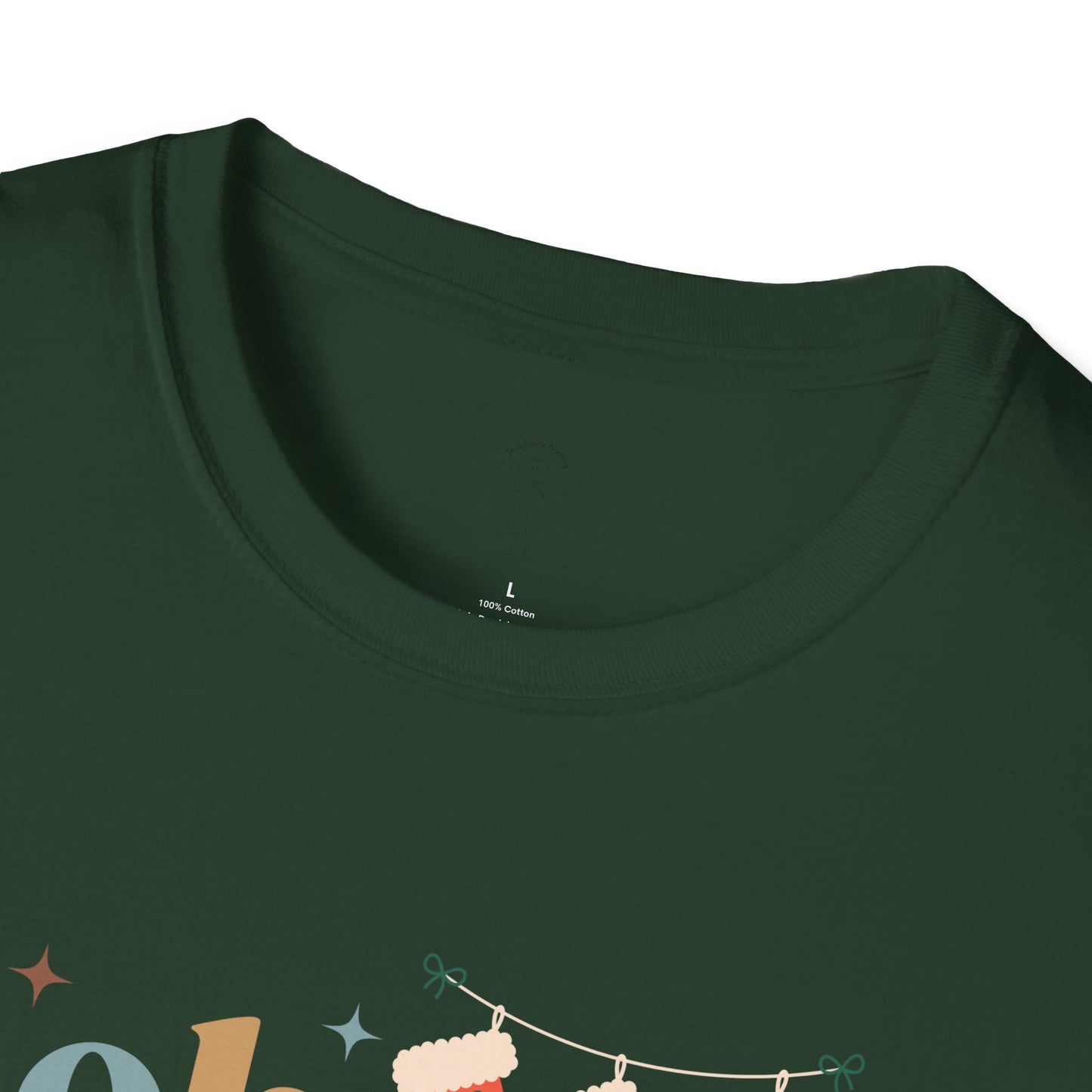 OH WHAT FUN reindeer Softstyle T-Shirt